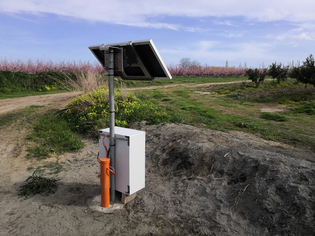 Système de monitoring d'intrusion d'eau salée