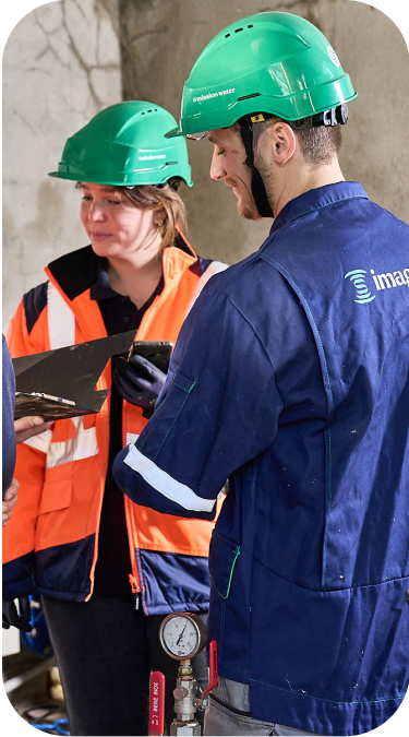 imageau equipe sur site