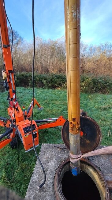 Levage pompe