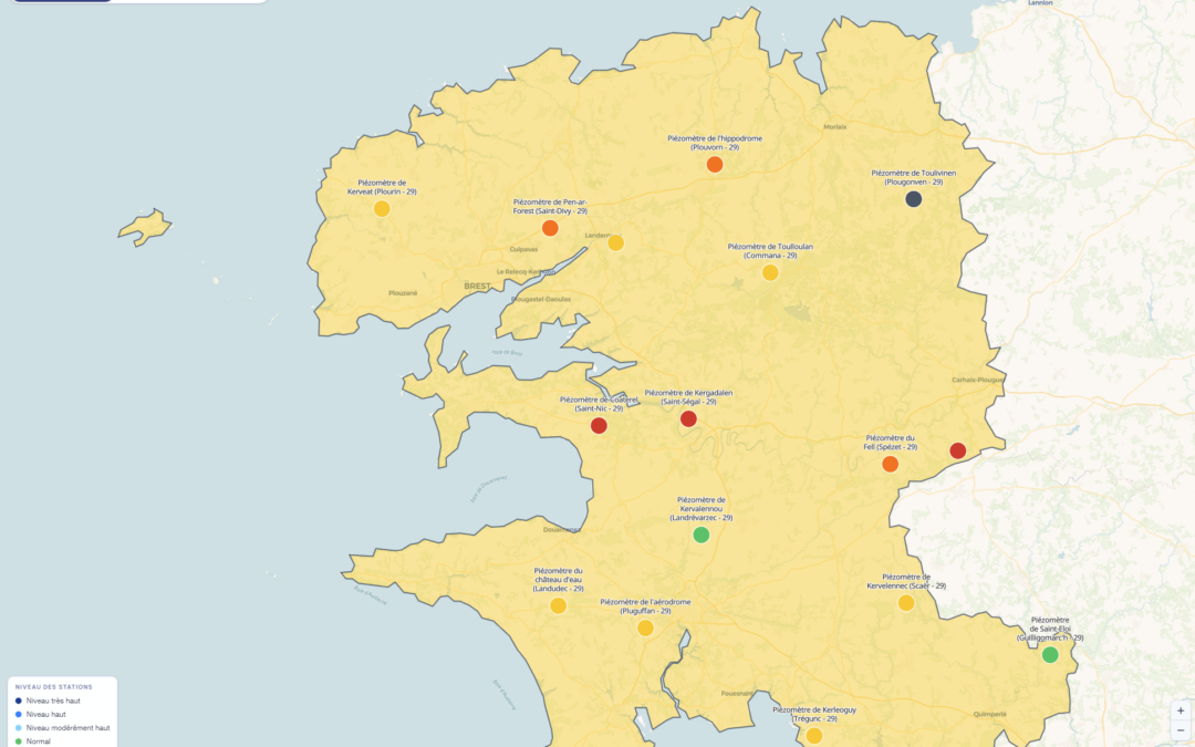 Finistère : un observatoire grand public pour suivre l’état de la ressource en eau en temps réel